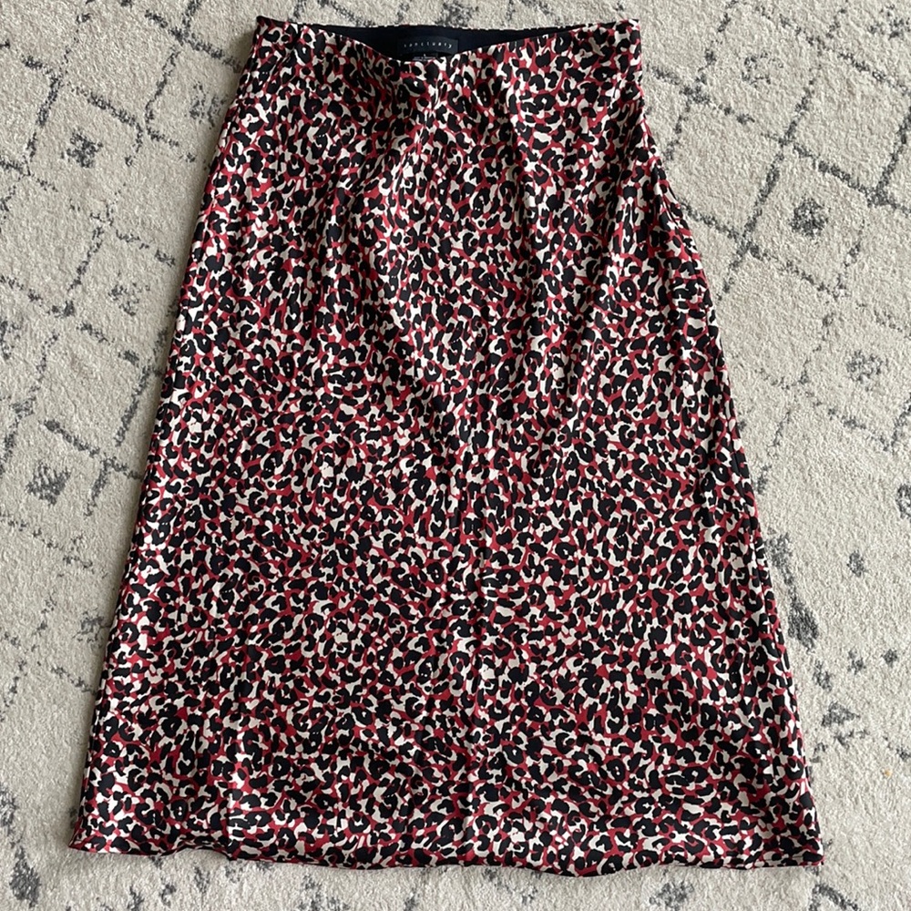 Leopard Midi Skirt